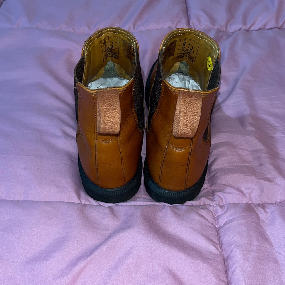 Dr. Martens Flora Chelsea Ankle Boots Mocha Brown Women's Size 8US 6UK 39EU - Picture 4 of 6